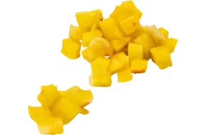 Gele bieten rauw brunoise 10mm zak 1kg
